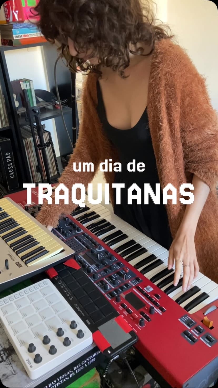 Flyer de Sofia Freire e Traquitanas