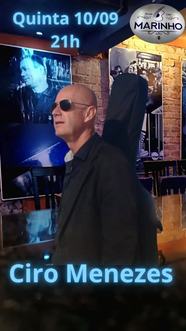 Flyer de Ciro Menezes