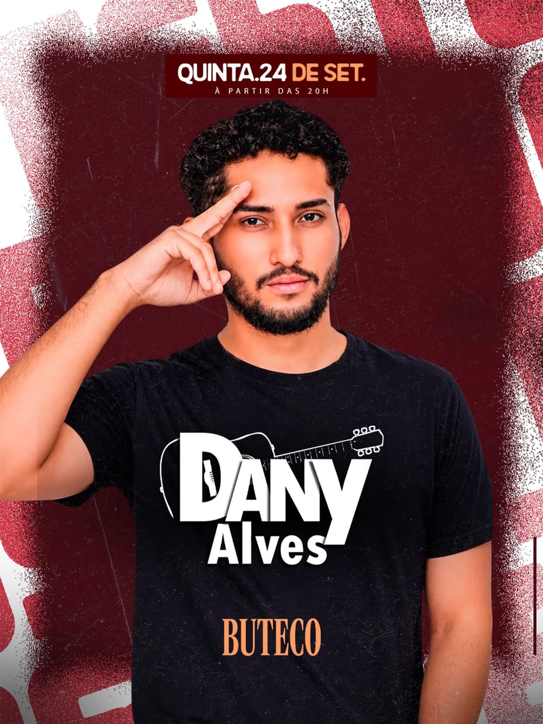 Flyer de Dany Alves
