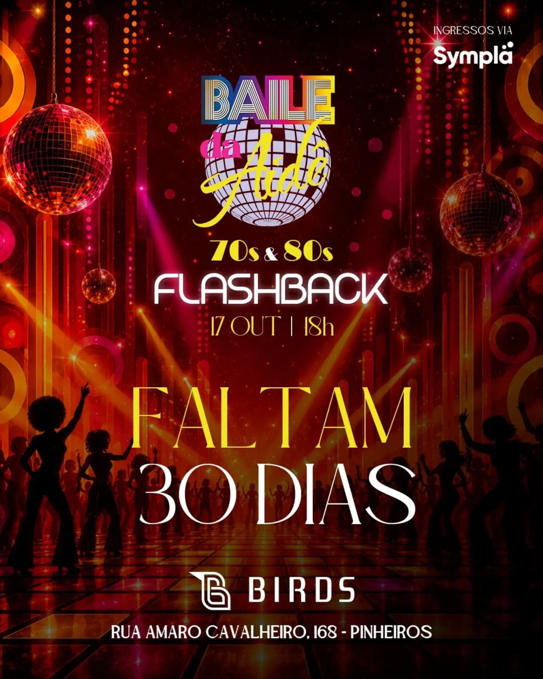 Flyer de Baile da Aide