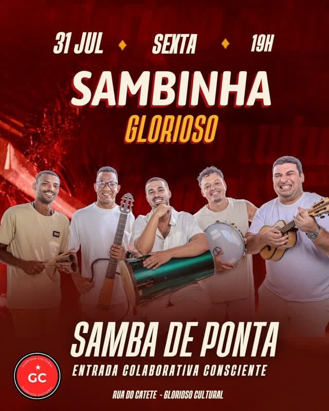 Flyer de Samba de Ponta