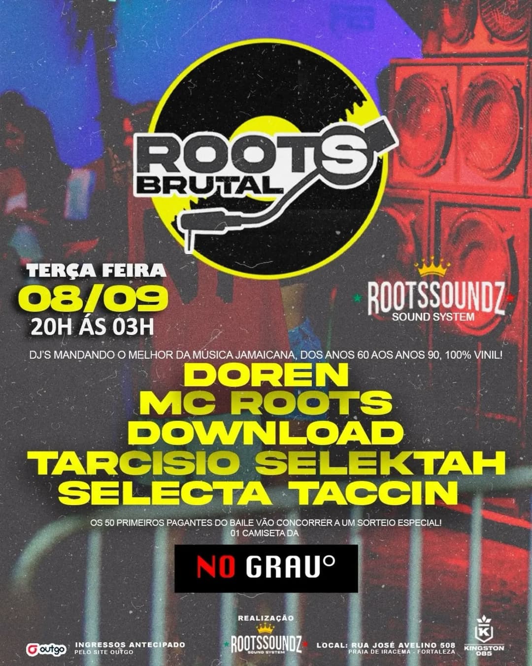 Flyer de Mah Selecta, Selecta Taccin Original e mais 4 artistas