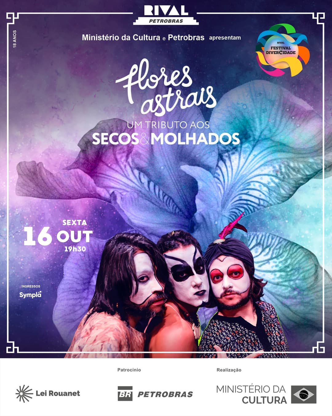 Flyer de Flores Astrais