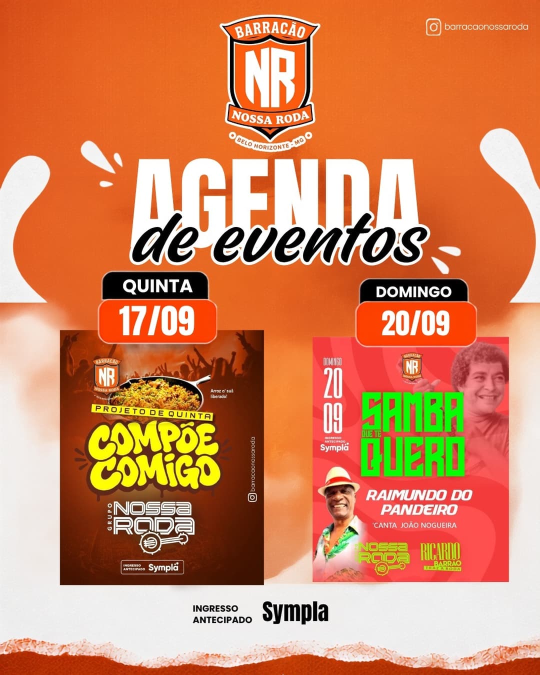 Flyer de Raimundo do Pandeiro