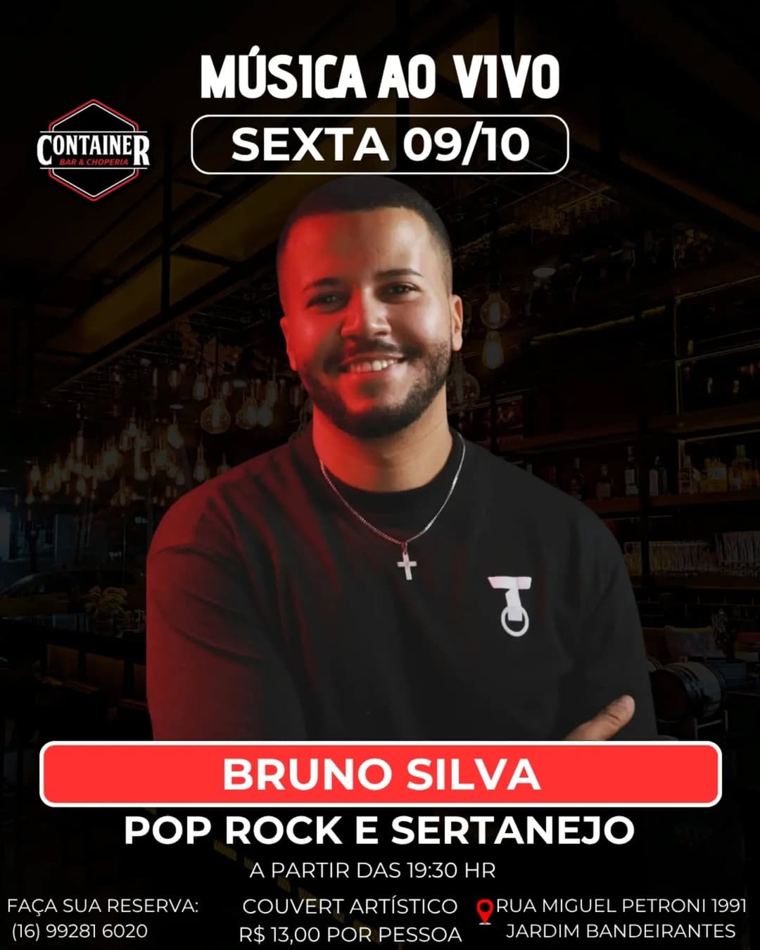 Flyer de Bruno Silva