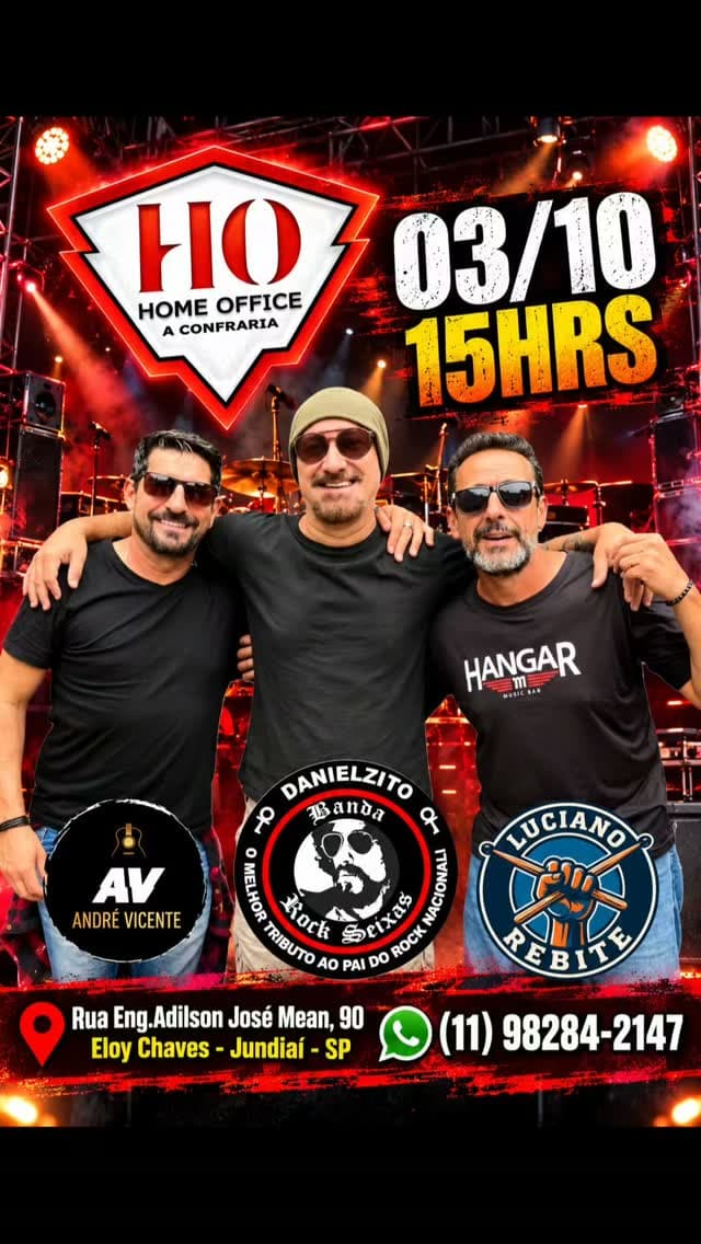 Flyer de ROCK SEIXAS