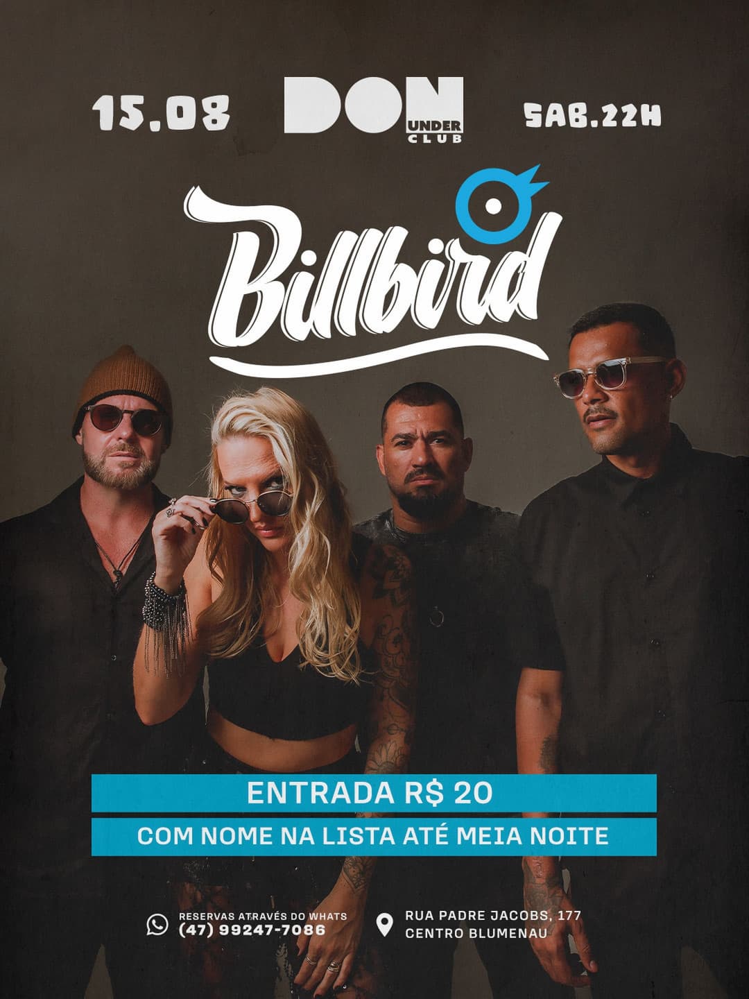 Flyer de Billbird