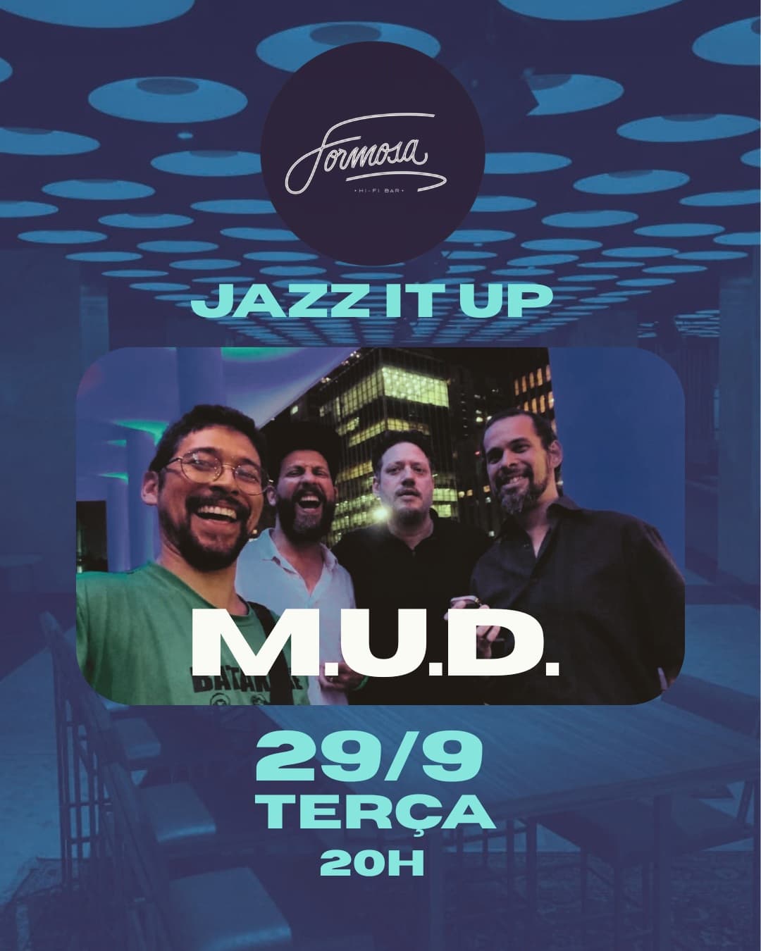 Flyer de Fernando Trz e Mud