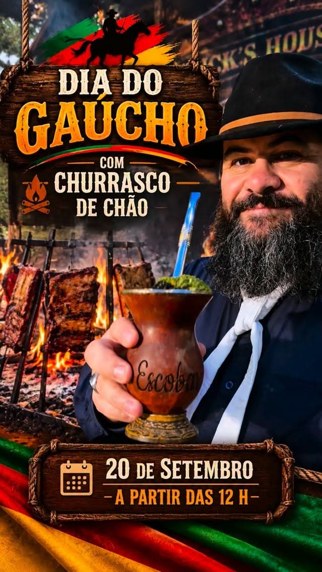 Flyer de Cabelinho