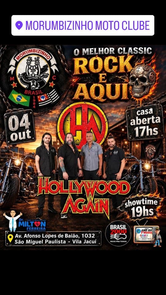 Flyer de Hollywood Again