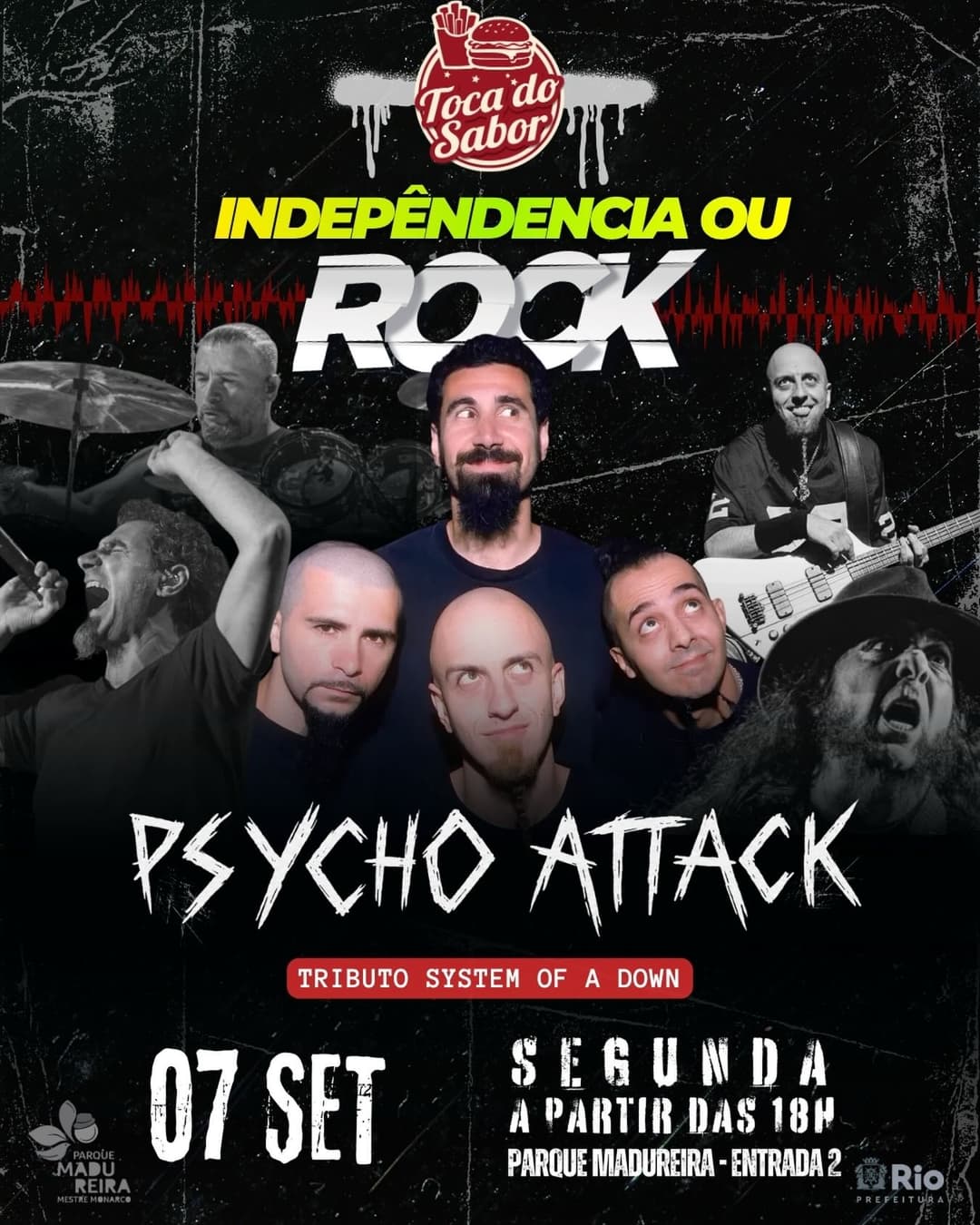 Flyer de Psycho Attack