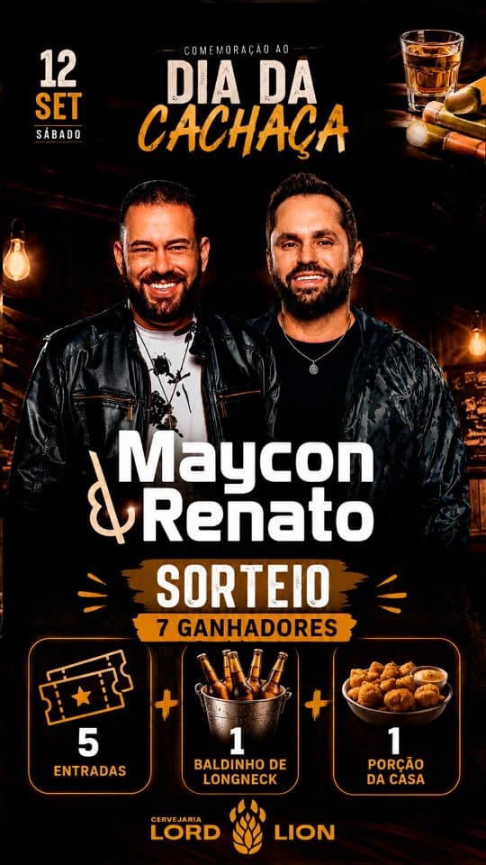 Flyer de Maycon & Renato