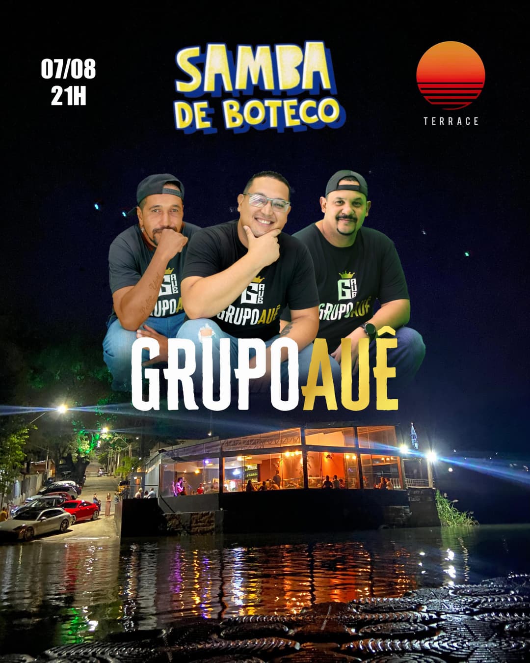 Flyer de Grupo Auê