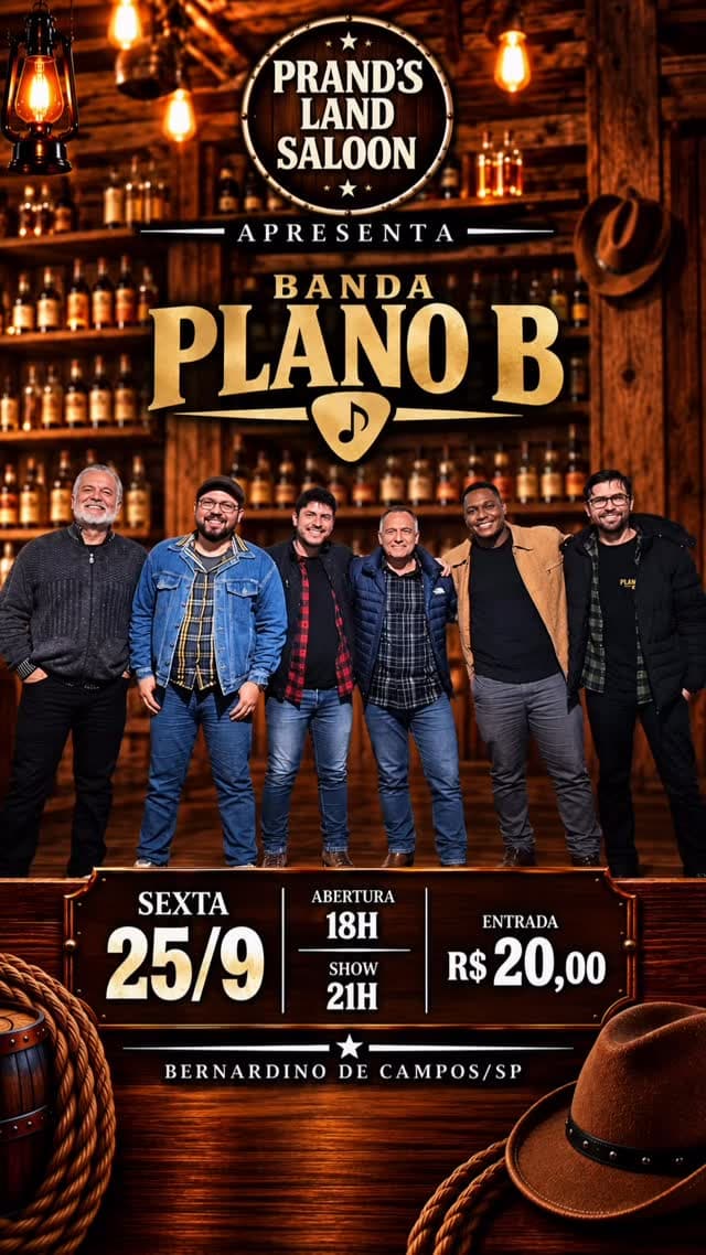 Flyer de Banda Plano B