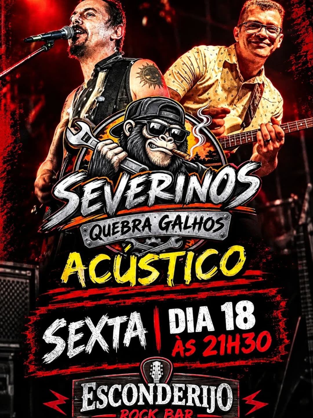 Flyer de SEVERINOS QUEBRA GALHOS