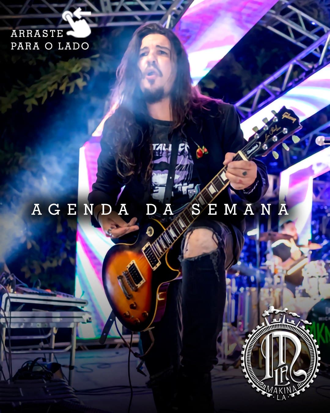 Flyer de Makina L.A.