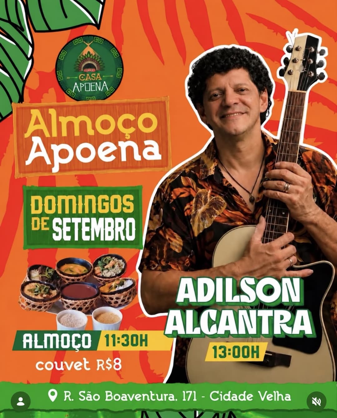 Flyer de Adilson Alcantara