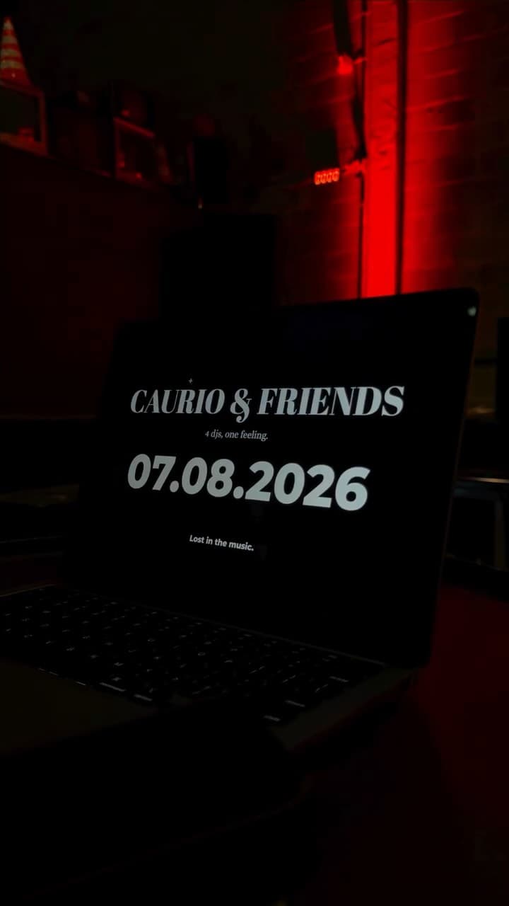 Flyer de Caurio & Friends