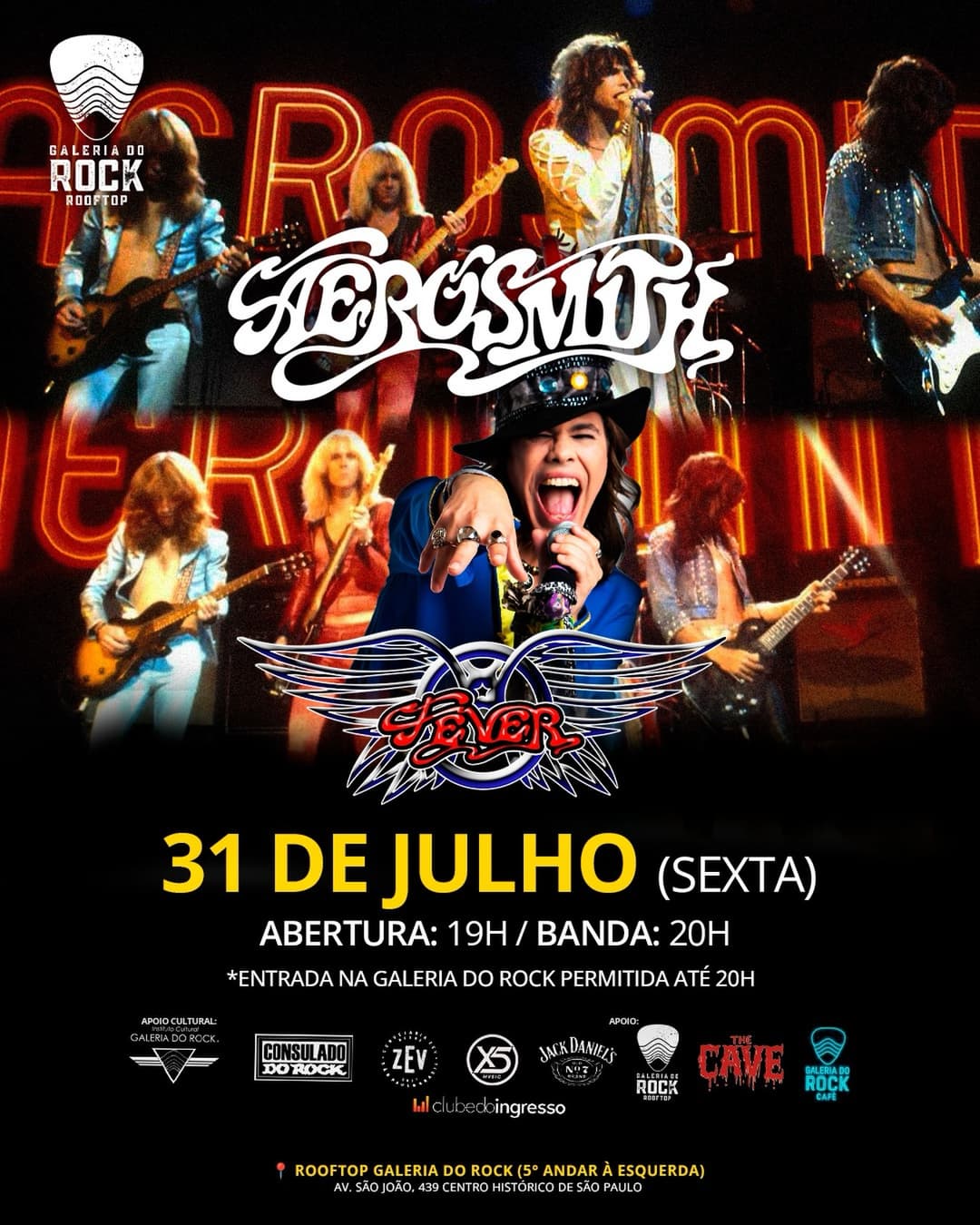 Flyer de Banda Fever