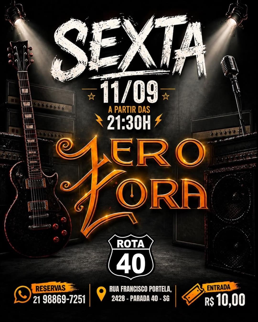 Flyer de Zero Hora