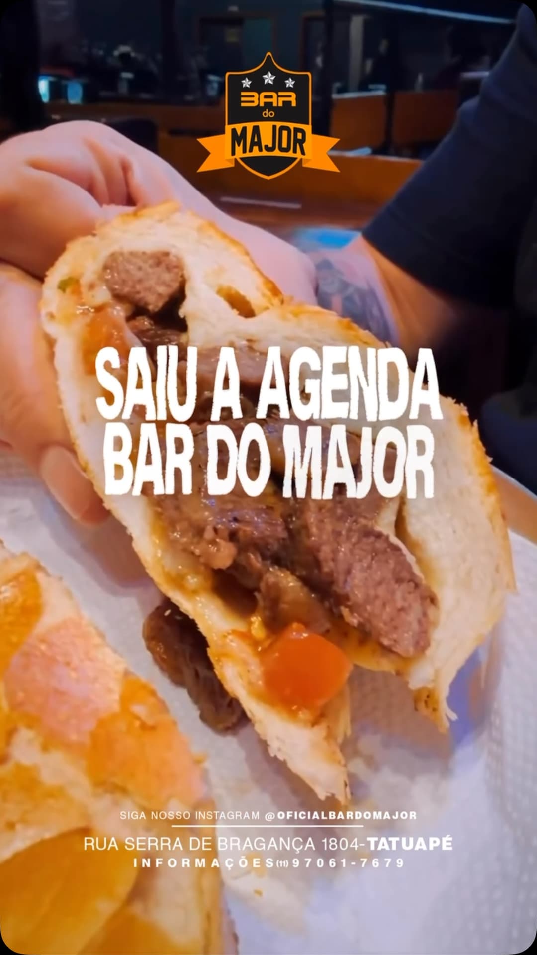 Flyer de Samba do Tatu e Pat Neck
