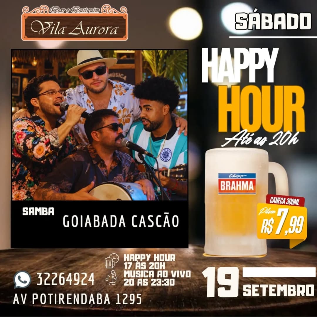Flyer de Goiabada Cascão