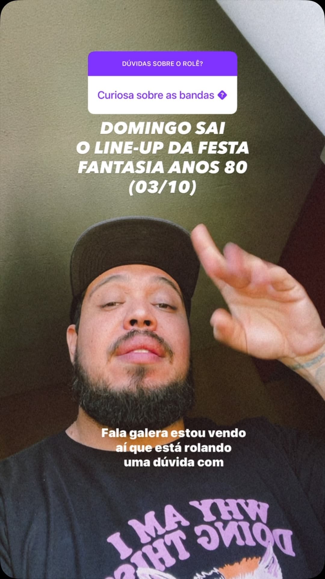 Flyer de Camila Fidelis, Phase e Especial Metallica