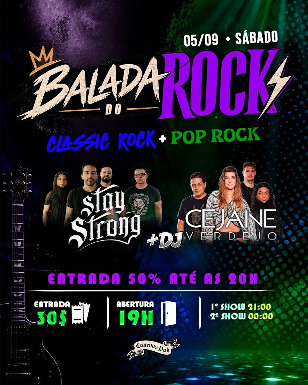 Flyer de Banda Stay Strong