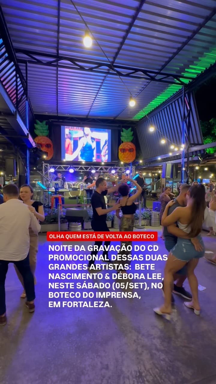 Flyer de deboraleeof e betenascimento.cantora