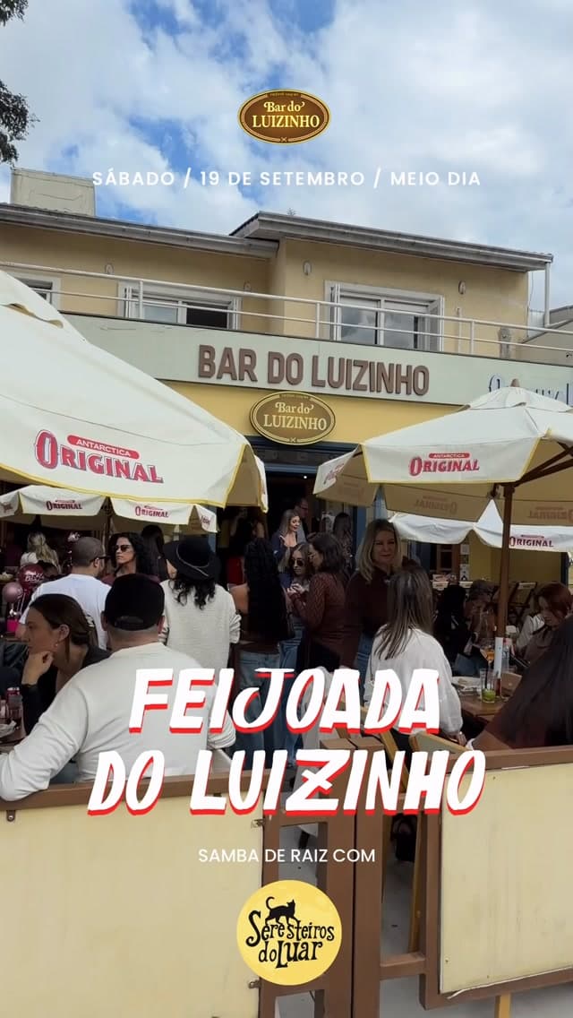 Flyer de Seresteiros do Luar