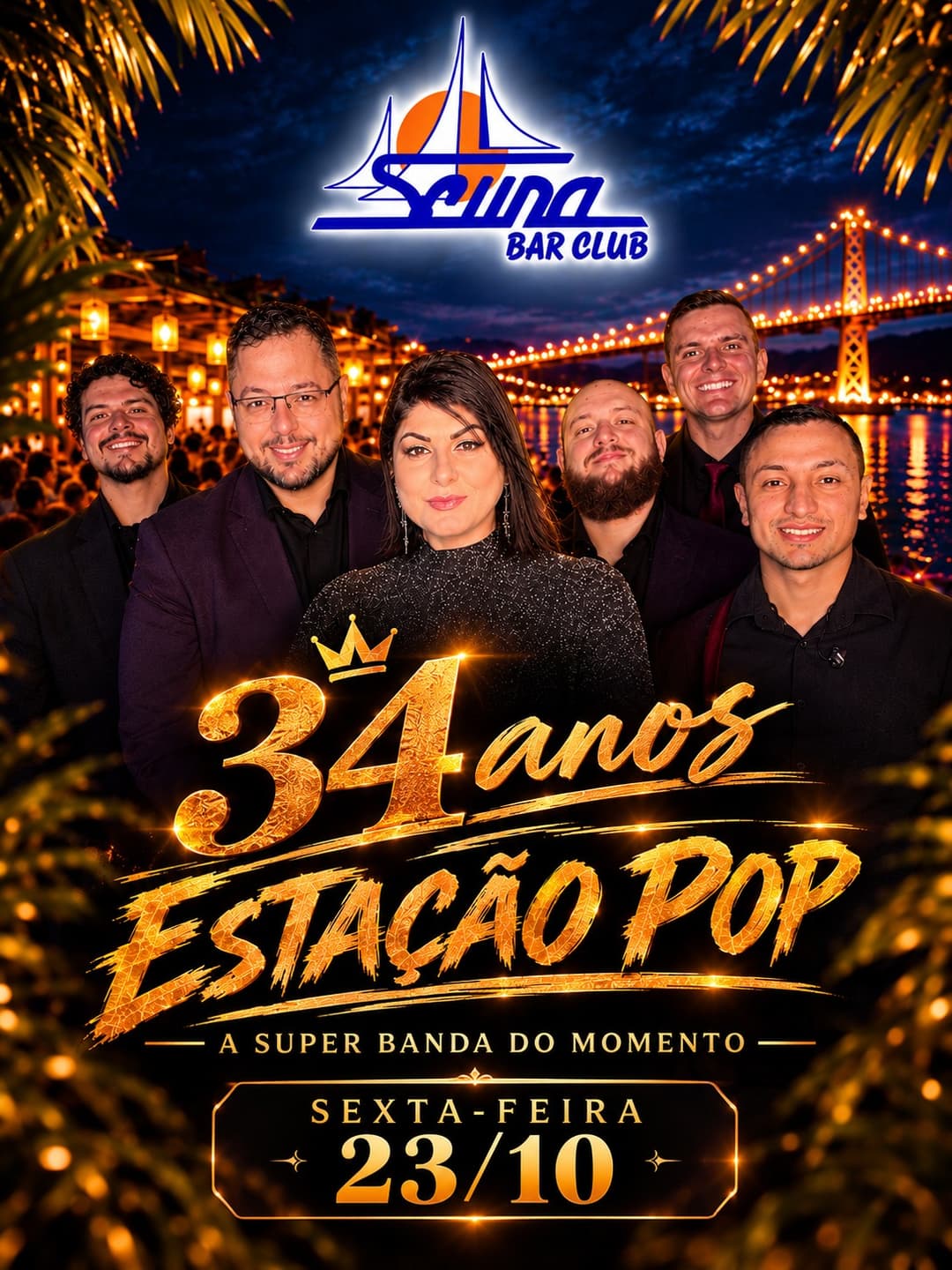 Flyer de Estação Pop