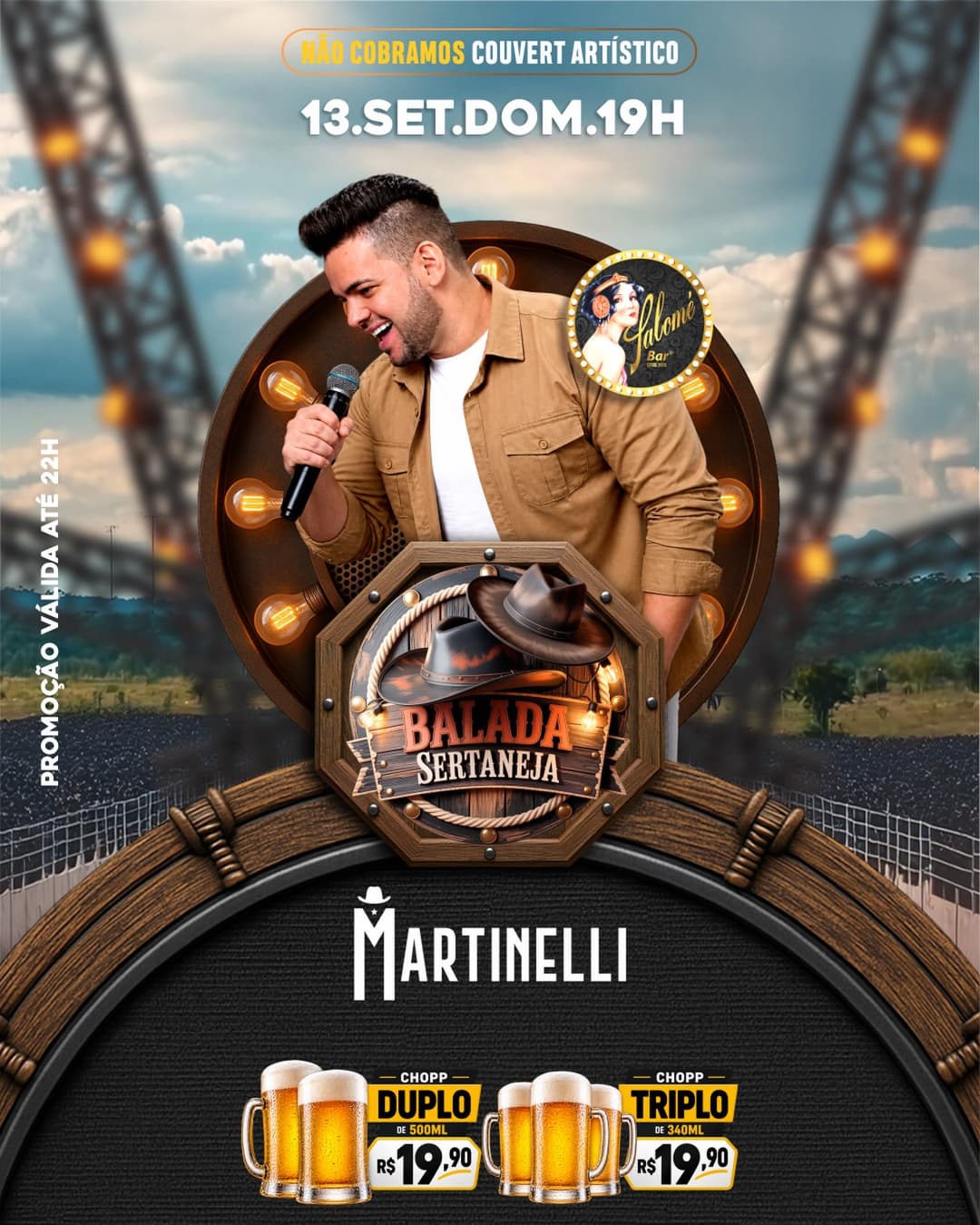 Flyer de Martinelli
