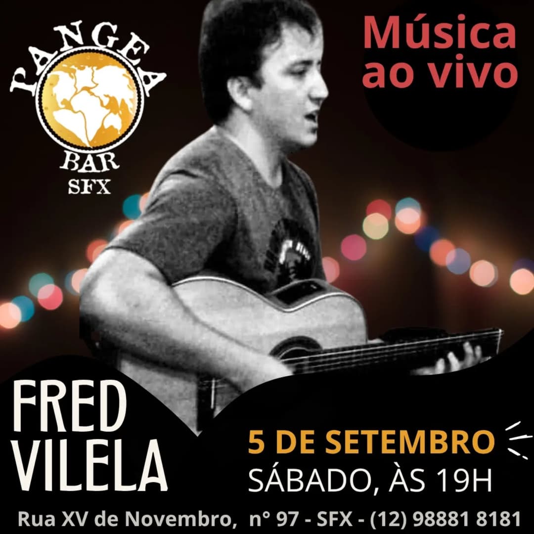 Flyer de Fred Vilela