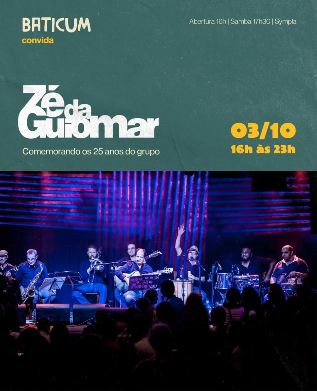 Flyer de Zé da Guiomar