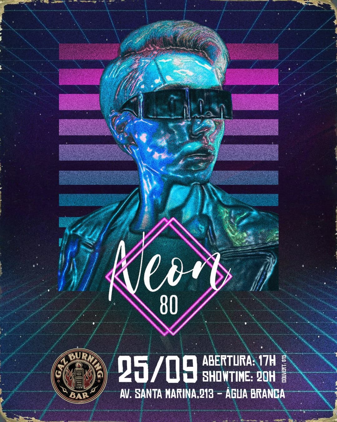 Flyer de NEON 80