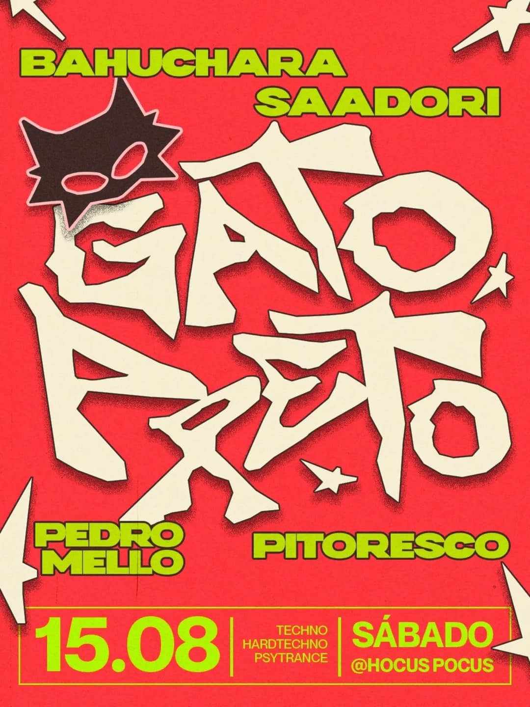 Flyer de DJ Pedro Mello