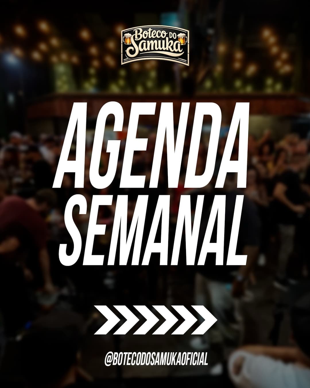 Flyer de Pagode do Lima