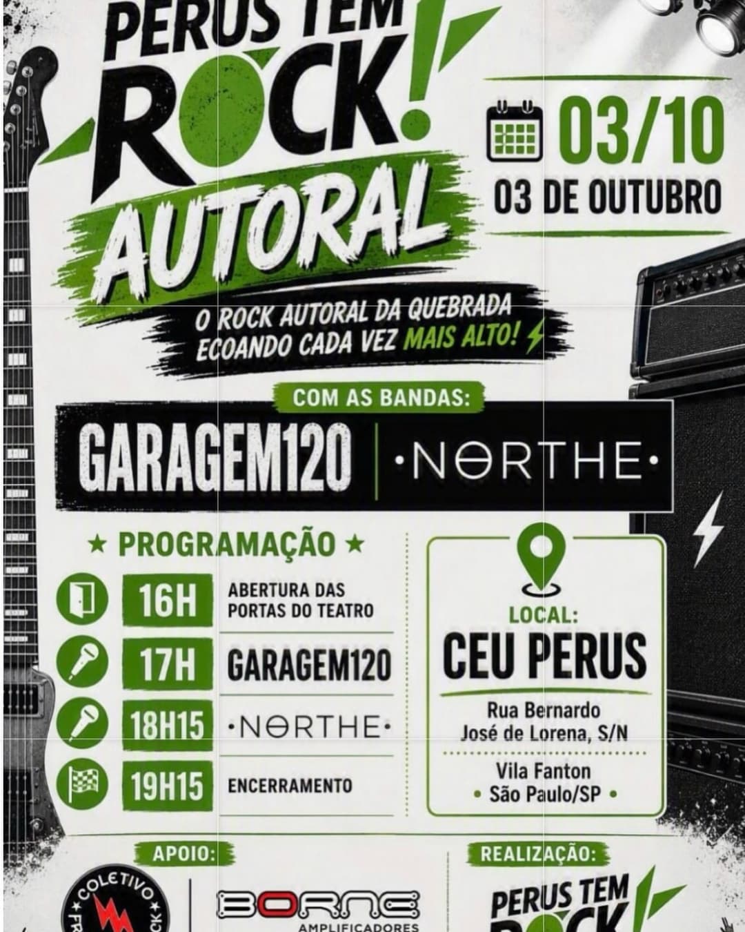 Flyer de Northe e Garagem 120