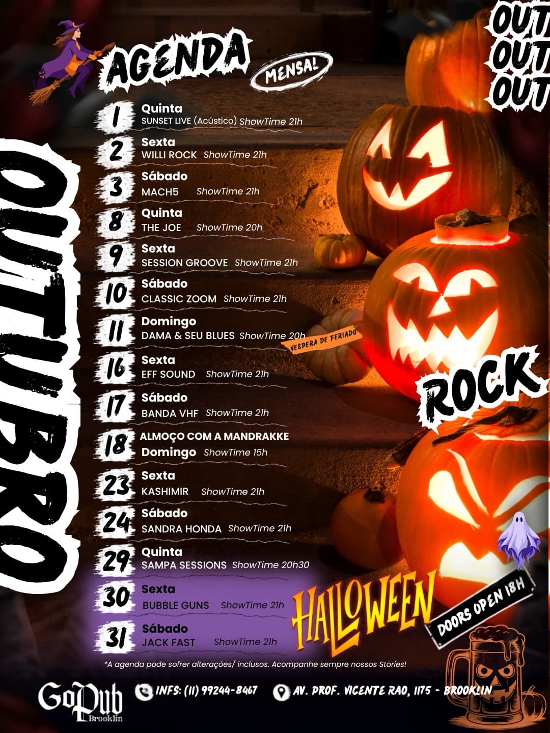 Flyer de VHF + Luciano Nassyn