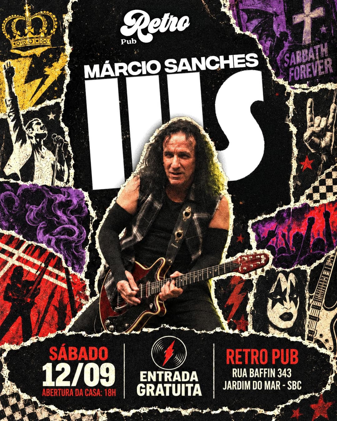 Flyer de marciosanchesguitar
