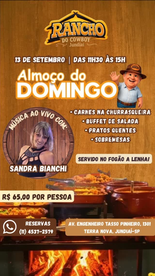 Flyer de Sandra Bianchi