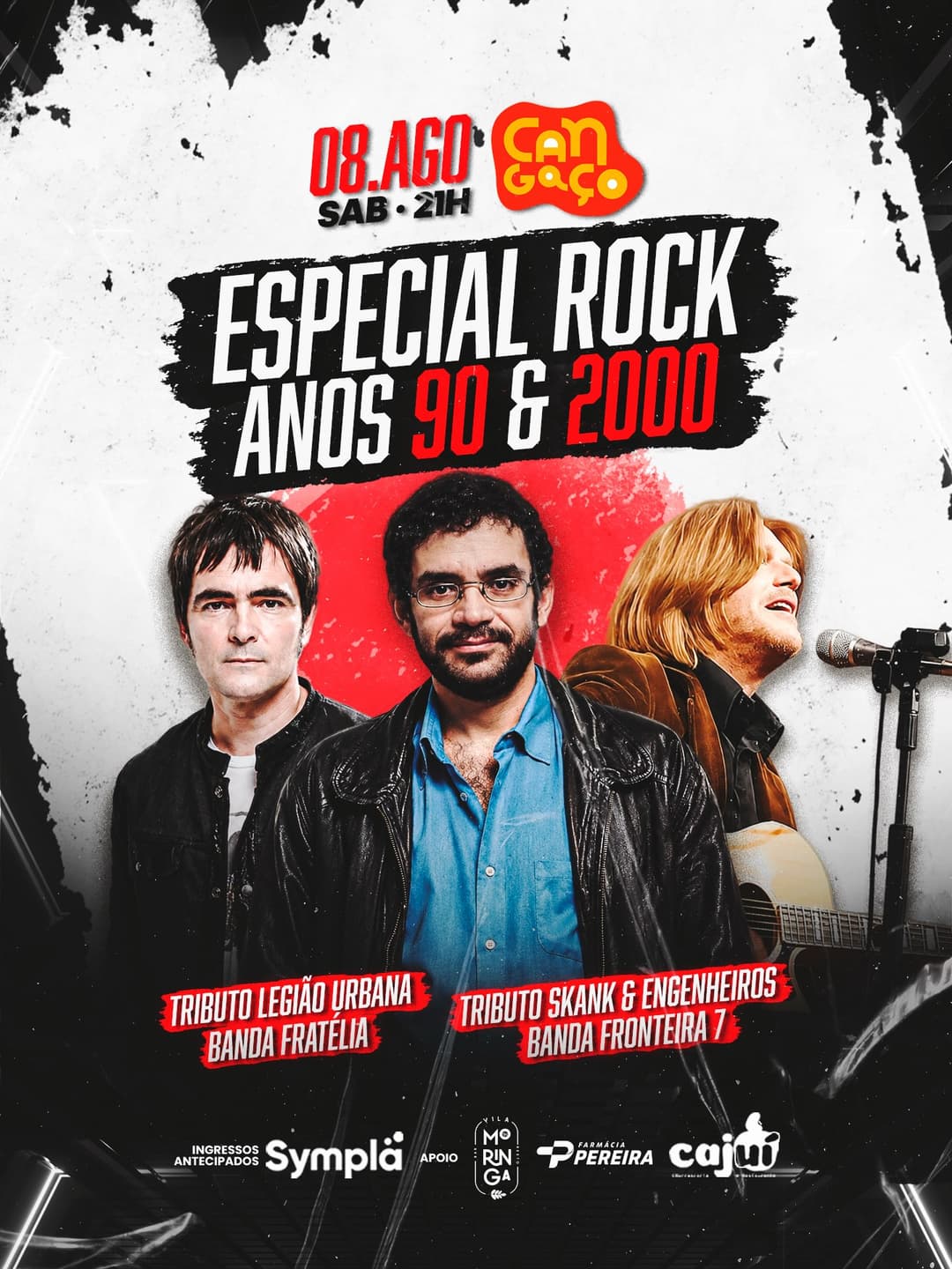 Flyer de Banda Fratélia e Banda Fronteira 7