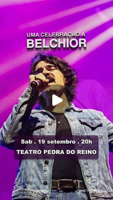 Flyer de Uma Celebração a Belchior e André Abreu