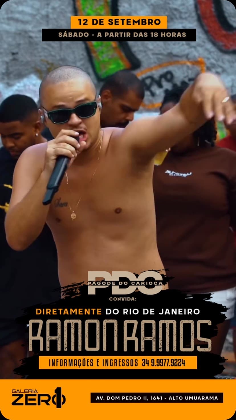 Flyer de Ramon Ramos