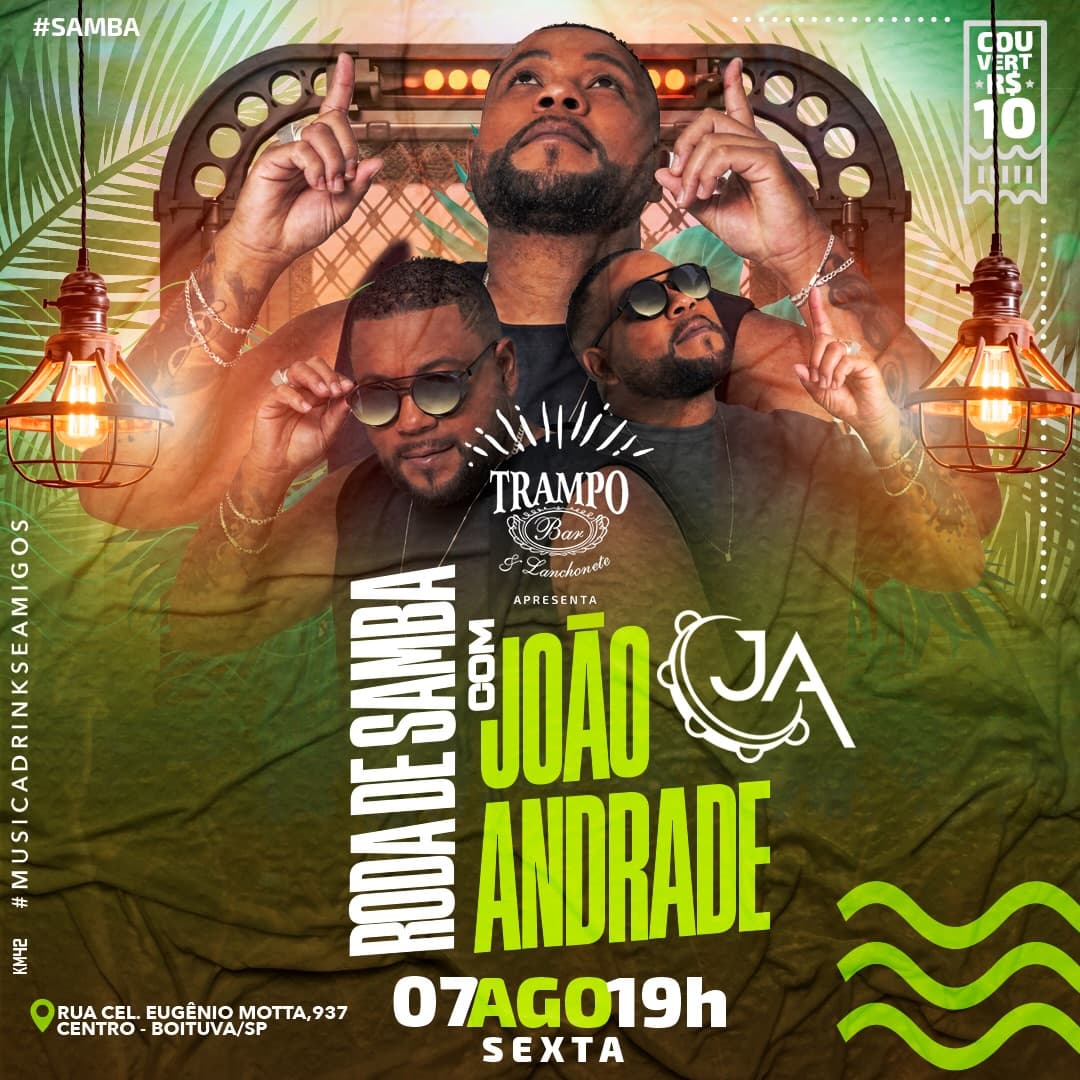 Flyer de João Andrade