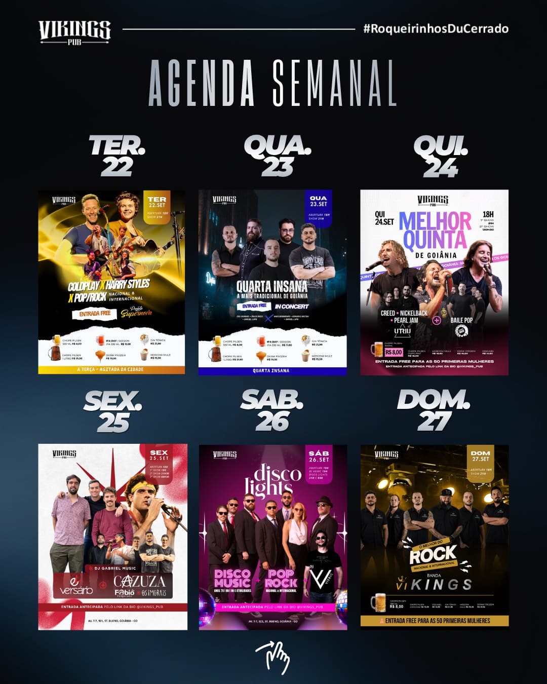 Flyer de Vikings