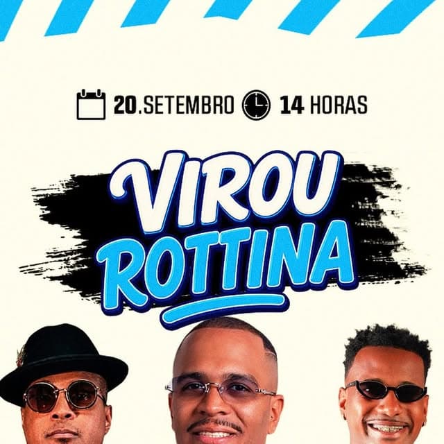 Flyer de James, Vitor Meireles, Robyssão e mais 3 artistas