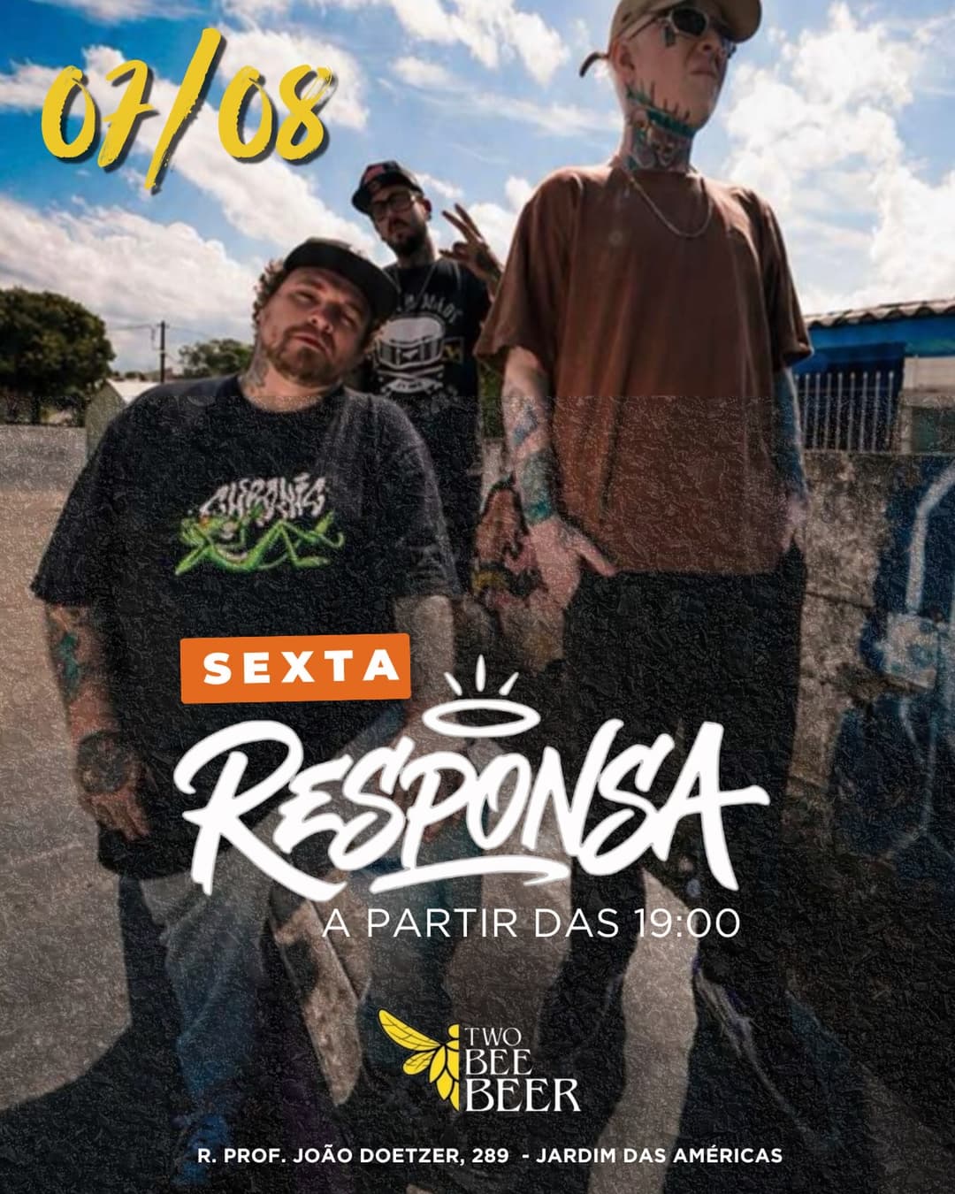 Flyer de Power Trio RESPONSA