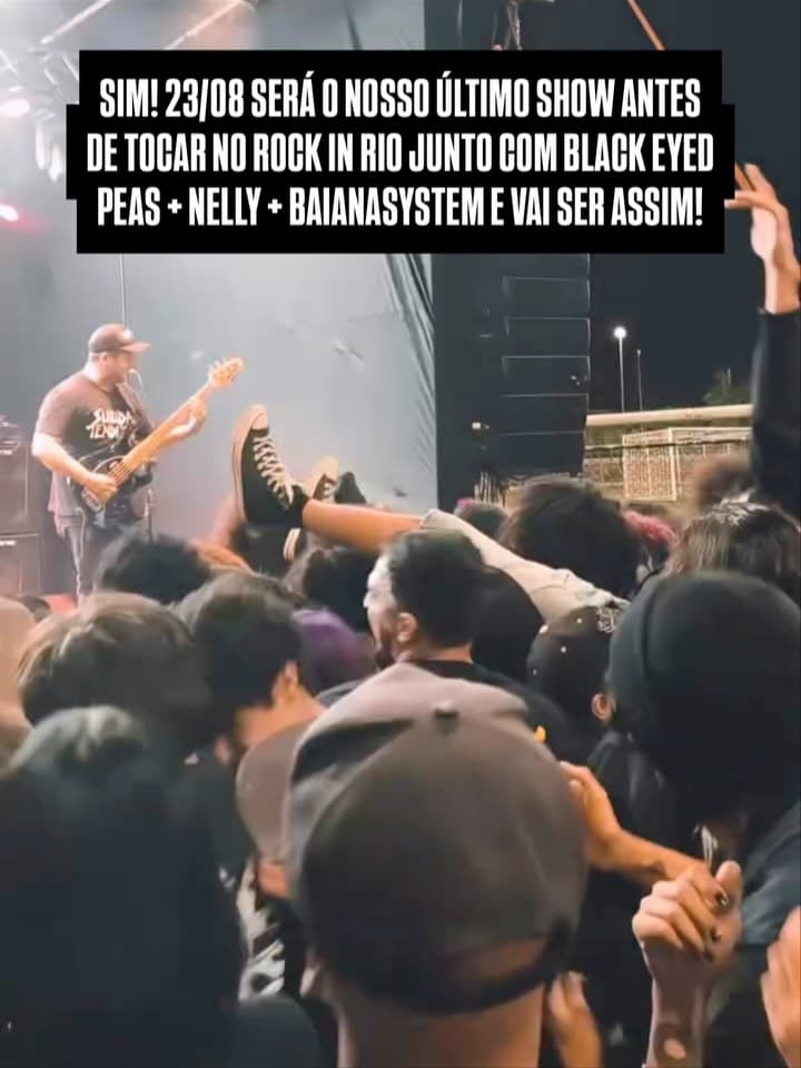 Flyer de Bayside Kings, Demasia, Bebê Feio e mais 2 artistas