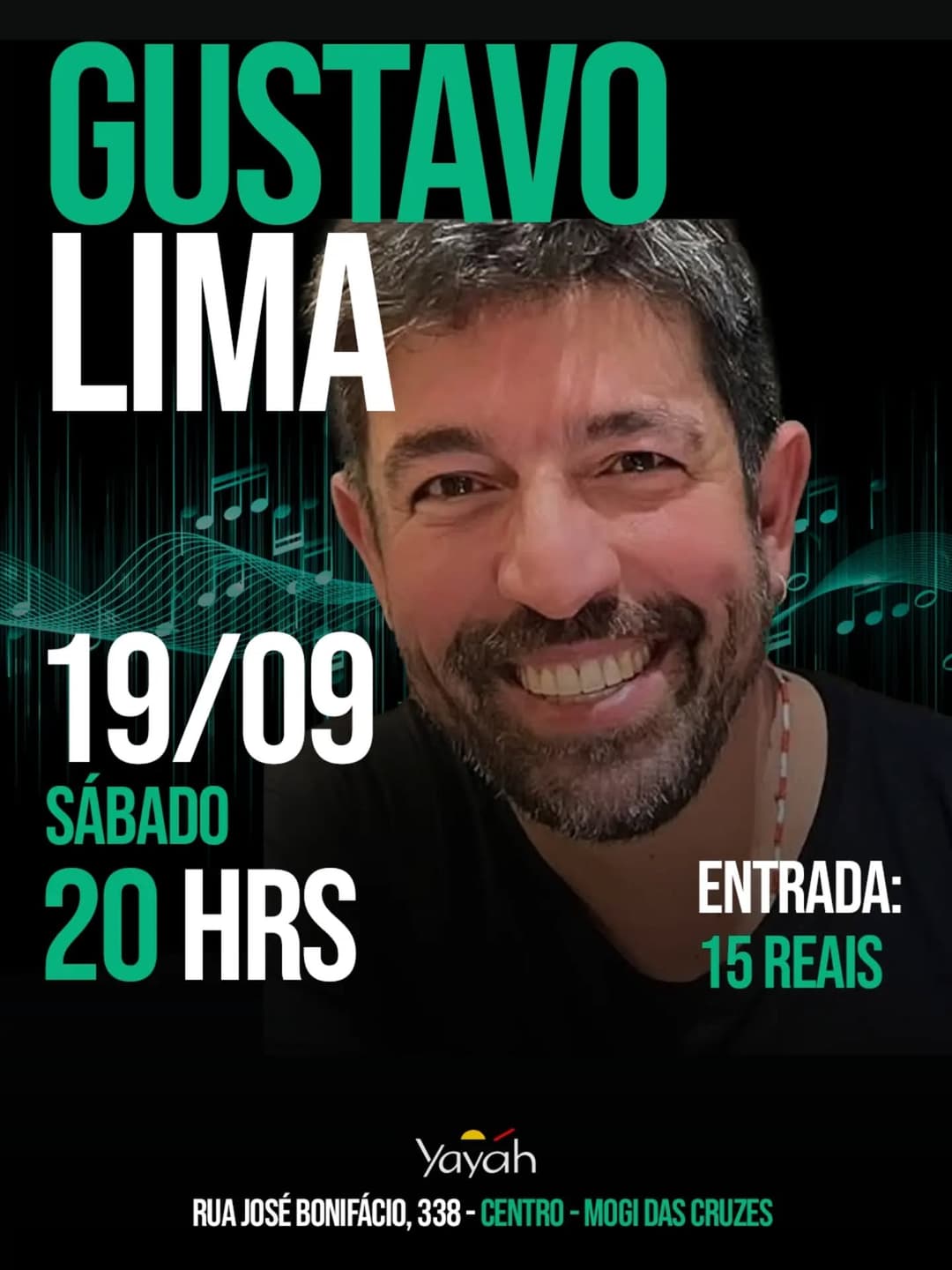 Flyer de Gustavo, drgorgulho e Milton Mor